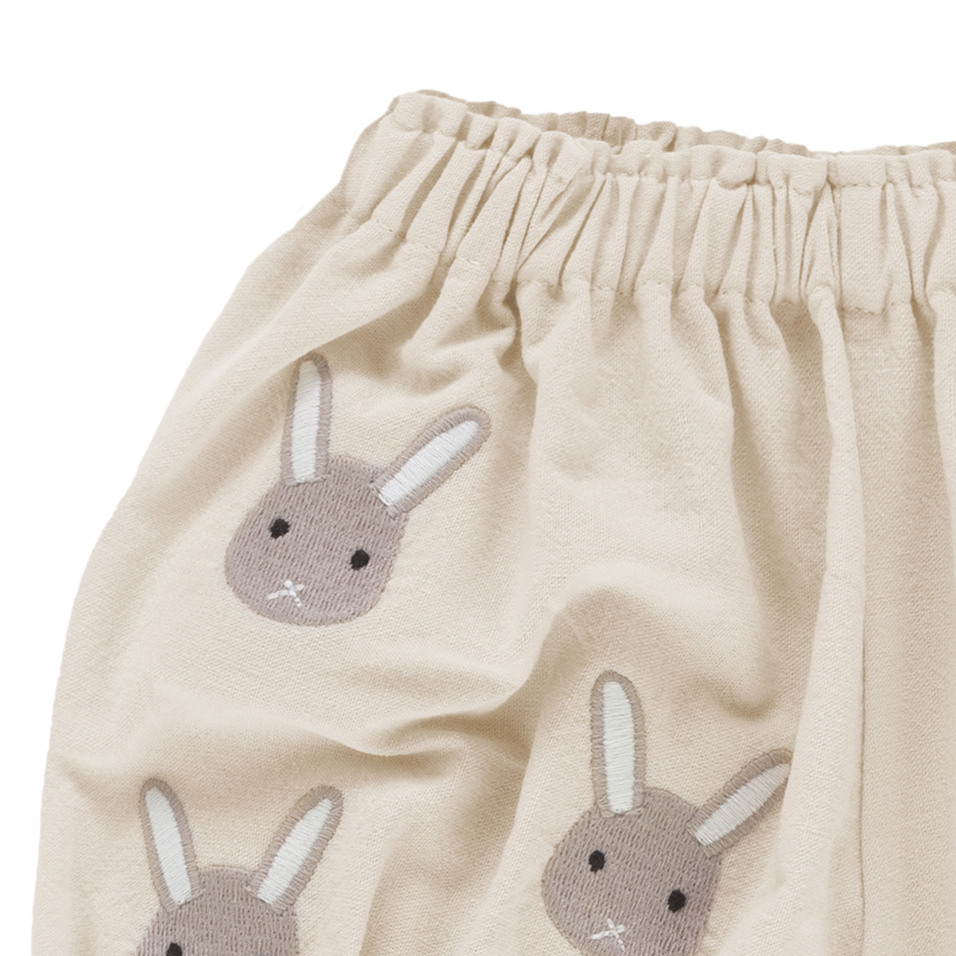 刺繡燈籠褲