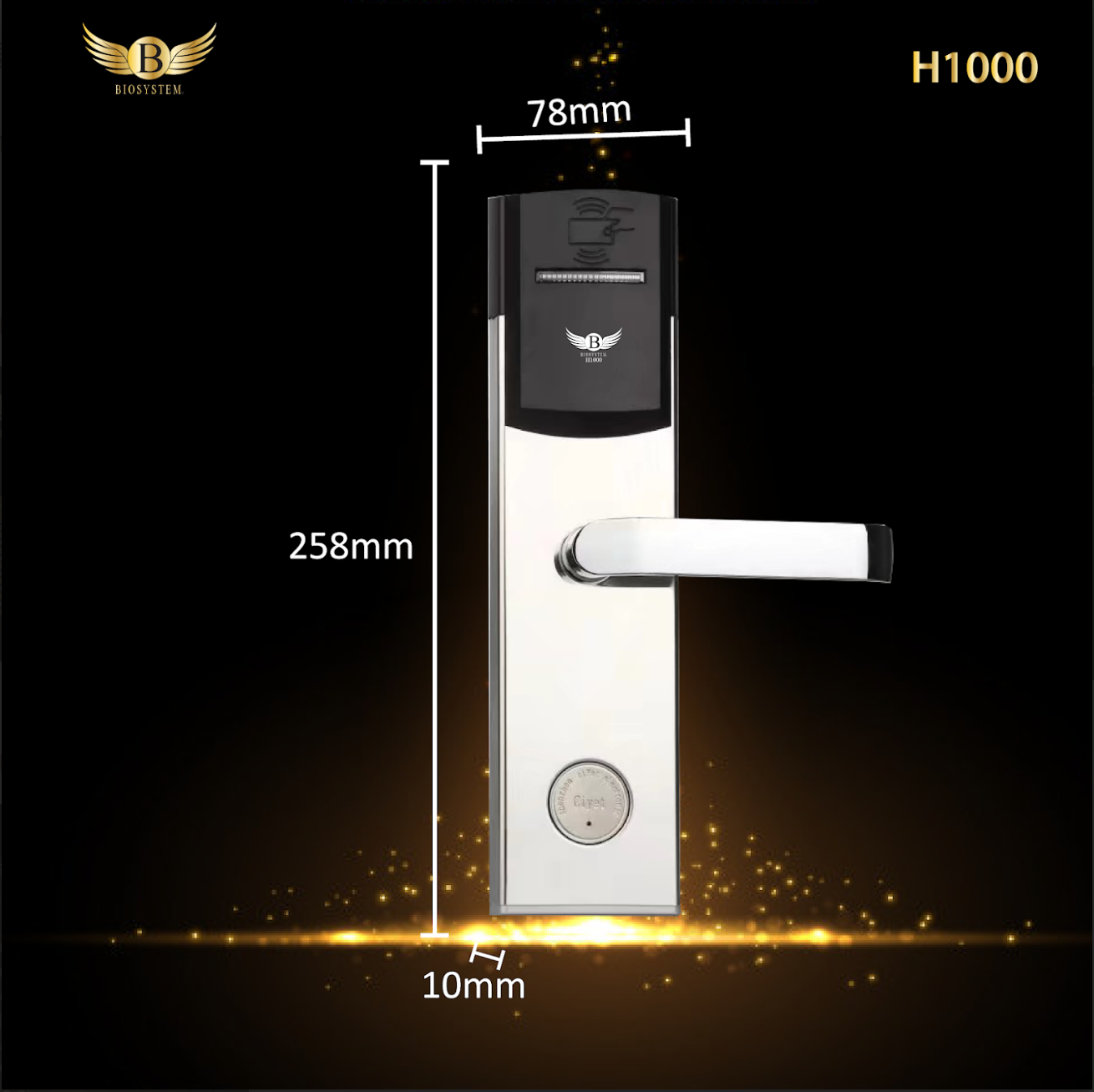 Biosystem iLock Hotel series Digital Door Lock-Smart-Living