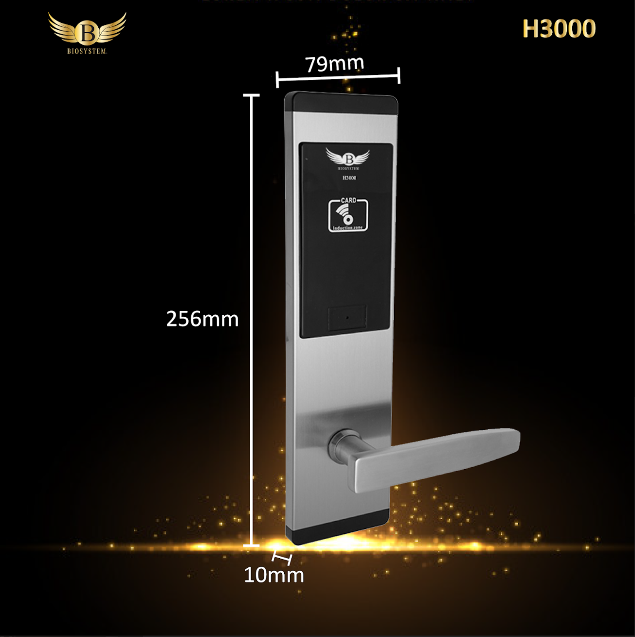 Biosystem iLock Hotel series Digital Door Lock-Smart-Living